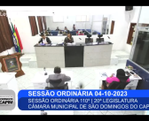 Sessão Ordinária 110º | 20ª Legislatura